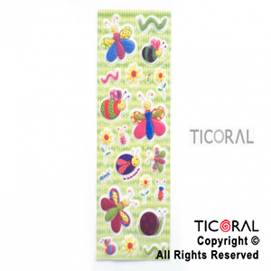 STICKER PRIMAVERA RELIEVE HS5129-3 x 12