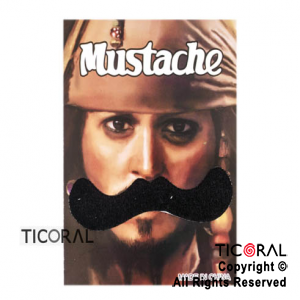 BIGOTE HS6068-6 CON ADHESIVO x1