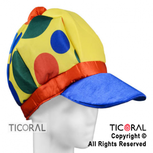 SOMBRERO BOINA PAYASO A LUNARES HS8099 x 1