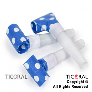 ASUSTA HS6876-6 LUNARES AZUL Y BLANCO x 12