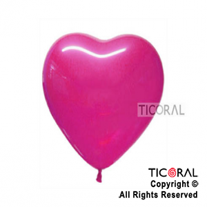 GLOBO SEMPERTEX CORAZON 12 FASHION 012 FUCSIA x 50