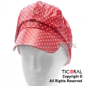 SOMBRERO VISERA ROJA LUNARES CHICOS HS4045-1 x 1