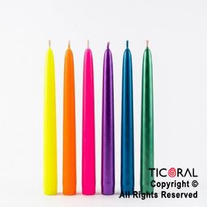 VELA 2267 VELON MULTICOLOR CUMPLEA�OS x 6