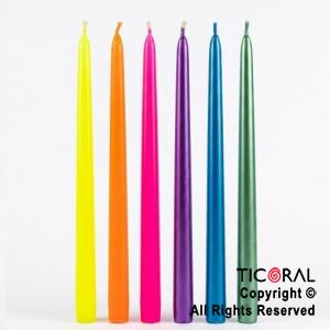 VELA 2335 VELON CUMPLEA�OS FINO MULTICOLOR x 6