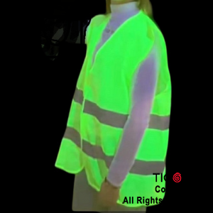 CHALECO FLUO REFLECTIVO AMARILLO x 1