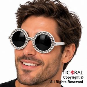 ANTEOJO LENNON BORDE STRASS BLANCO