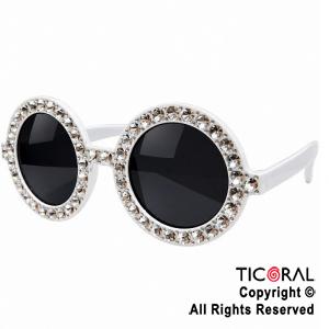 ANTEOJO LENNON BORDE STRASS BLANCO