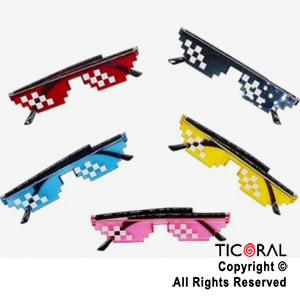 ANTEOJO PIXEL THUG ACRILICO COLORES SURTIDOS X 1