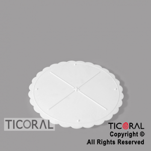 POSATORTA 2 PLATO MEDIANO BLANCO x 2