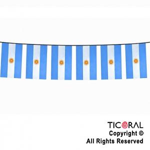 BANDERIN GUIRNALDA BANDERA VERTICAL ARGENTINA X 2 MTS