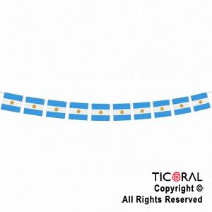 BANDERIN BANDERA HORIZONTAL ARGENTINA X 2 MTS