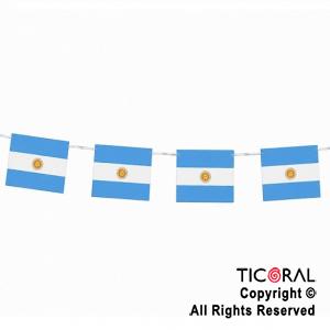 BANDERIN BANDERA HORIZONTAL ARGENTINA X 2 MTS