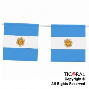 BANDERIN BANDERA HORIZONTAL ARGENTINA X 2 MTS