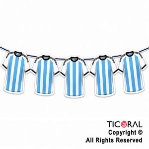 BANDERIN CAMISETAS ARGENTINA