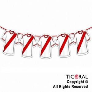 BANDERIN CAMISETAS RIVER PLATE