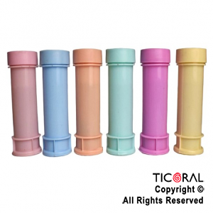 BURBUJERO COLORES SURTIDO PASTEL x 6
