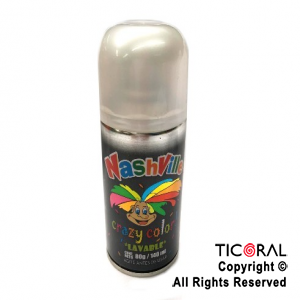 PINTA PELO NASHVILLE EN AEROSOL PLATA X 80GR x 1