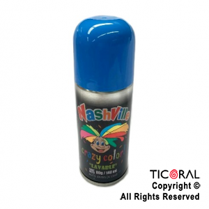 PINTA PELO NASHVILLE EN AEROSOL AZUL X 80GR x 1