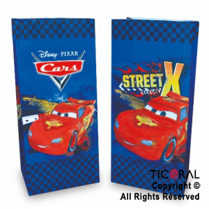 CARS 2019 BOLSITA PAPEL 12.5X24.5CM x 10