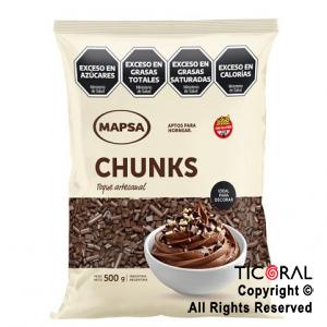 GRANULADO CHUNKS SEMIAMARGO X 500 GR MAPSA