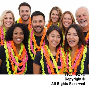 COLLAR TELA FLUO X 12