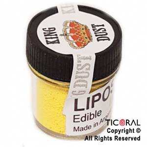 COLORANTE LIPOSOLUBLE KING DUST AMARILLO LIMON 4GR x 1