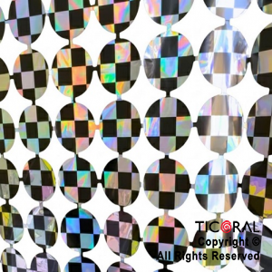 CORTINA DISCO PARTY IRIDISCENTE 2MT X 1MT x 1