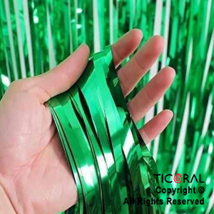 CORTINA METAL REFLEX VERDE 2MTx 1MT x 1
