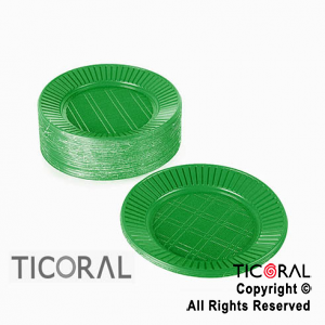 PLATO CHICO P17 VERDE X 50 X 1 BP