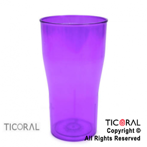 VASO COLA COLOR X 126 VIOLETA x 1