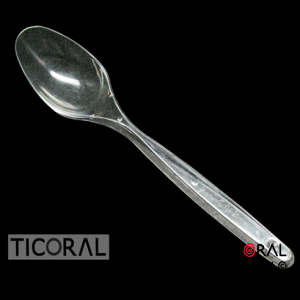 CUCHARA SOPA BISTROT CRISTAL PLASTICO x 20 UNIDADES