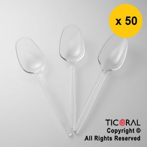 CUCHARA POSTRE KV CRISTAL X 50 UNIDADES