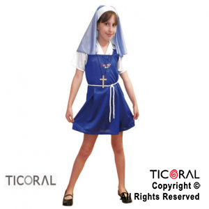 DISFRAZ MONJA ESPERANZA MIA NIA CAND TALLE 1 x 1