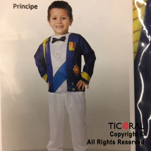 DISFRAZ PRINCIPE NIO CAND TALLE 1 x 1