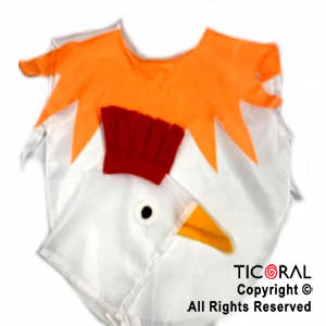 DISFRAZ ANIMALITO GALLO CR x 1