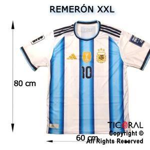 REMERON CAMISETA SELECCION ARGENTINA TALLE XXL x 1