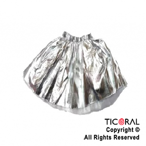 POLLERA TUTU PLATA x 1