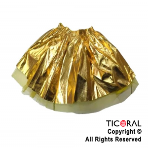 POLLERA TUTU ORO x 1