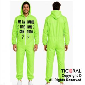 MAMELUCO VERDE FLUO ADULTO L/XXL