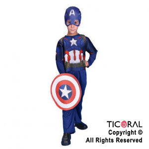 DISFRAZ CAPITAN AMERICA TALLE 0 x 1