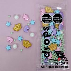 DROPS MIX PRINCESA 35 GR x 4 PAQUETES