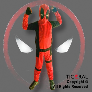 DISFRAZ DEADPOOL TALLE 0 J x 1