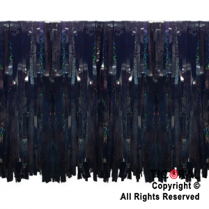 CORTINA HOLOGRAFICA NEGRA 2MTx 1MT x 1