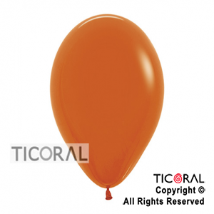 GLOBO S R12 FASHION 061 NARANJA x 50