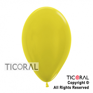 GLOBO S R12 METAL 520 AMARILLO x 50