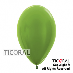 GLOBO S R12 METAL 531 VERDE LIMA x 50