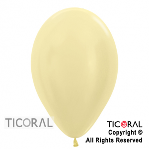 GLOBO SEMPERTEX R12 SATIN 420 AMARILLO x 50