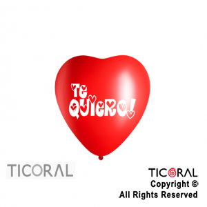 GLOBO SEMPERTEX CORAZON 6 FASHION TE QUIERO 2C x 50
