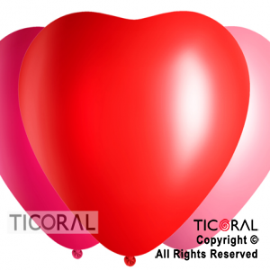 GLOBO S CORAZON 16 FASHION SURTIDO x 50  