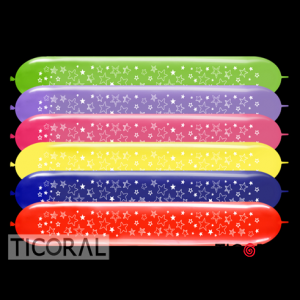 GLOBO S 260 FASHION ESTRELLAS 2C x 50